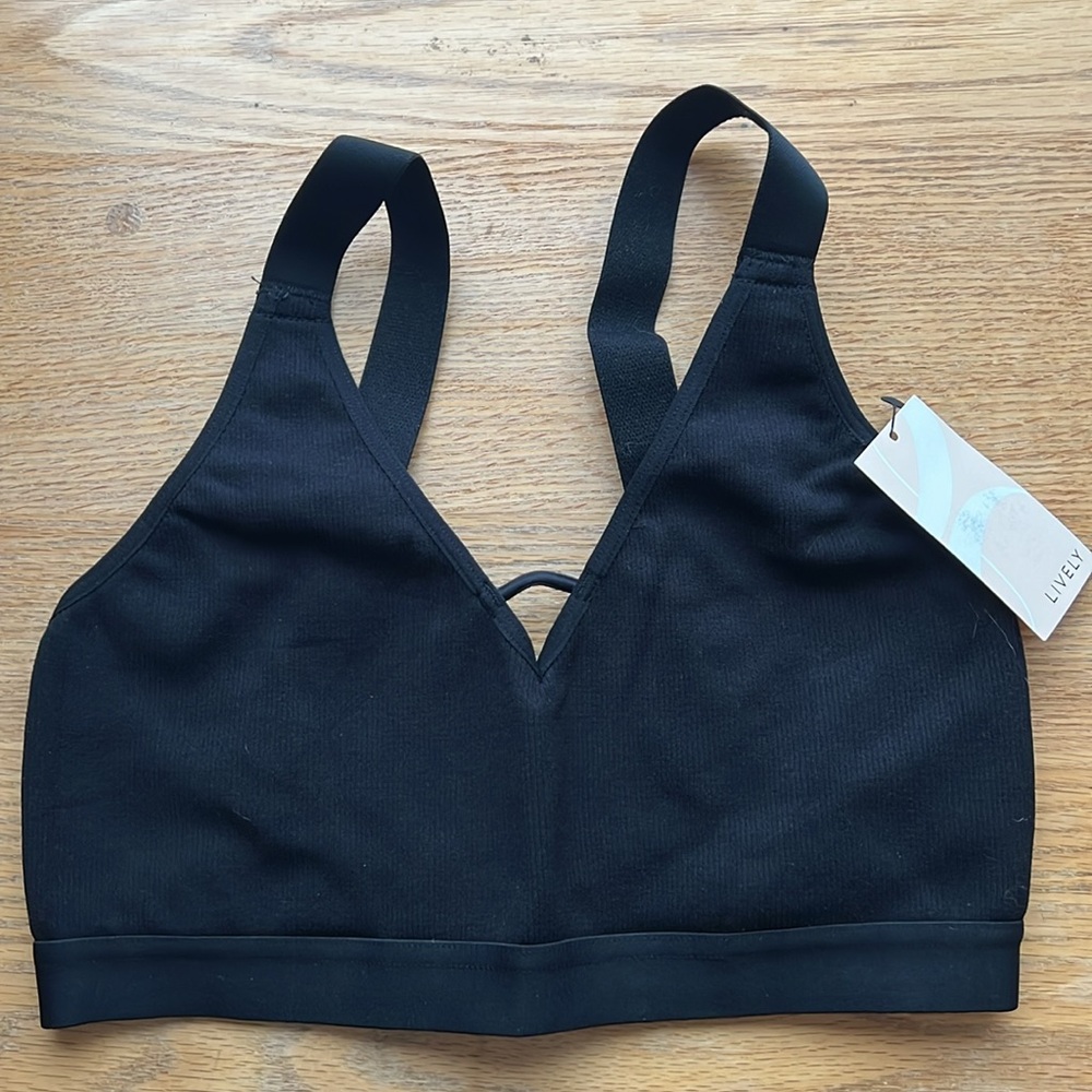 NWT Lively Ribbed Busty Bralette